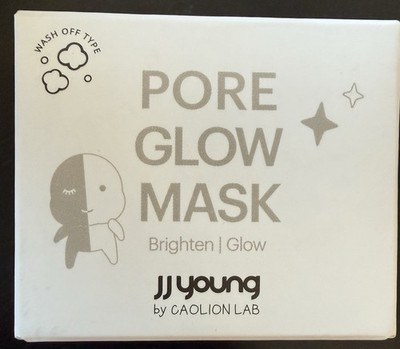 JJ Young by Caolion Lab 1.7oz Pore Glow Mask Brighten Glow Even Calm Skin Korean