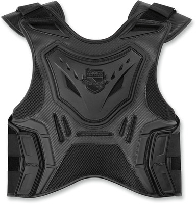 ICON Field Armor Stryker Vest Stealth L/XL CE Back Armor D3O 2701-0612