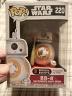 BB-8 #220 SAN FRANCISCO GIANTS EDITION FUNKO POP STAR WARS SPECIAL EVENT SGA