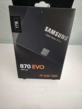Samsung 870 EVO 1TB, 2.5 inch Internal SSD - ‎MZ-77E1T0B/AM for