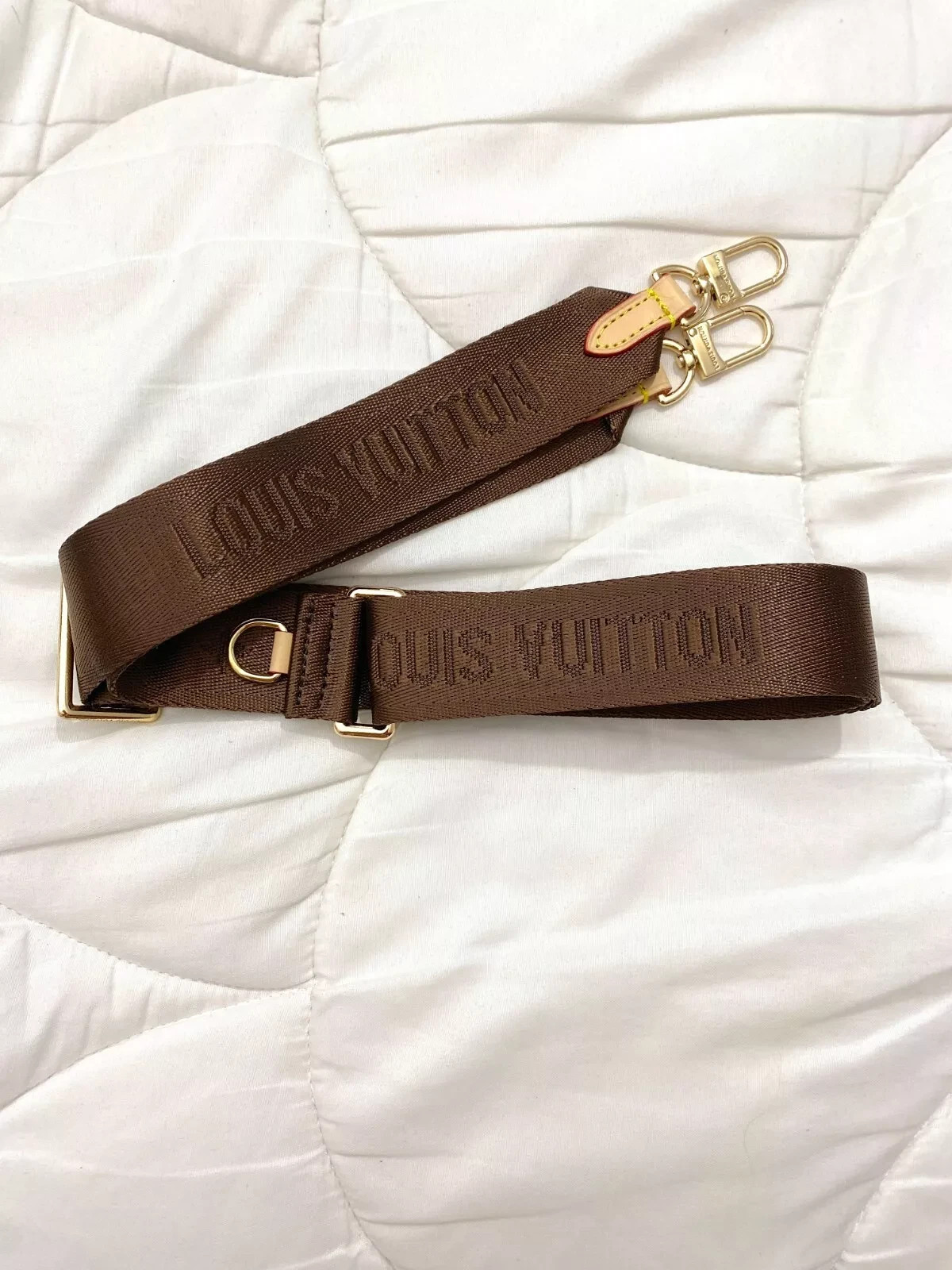 Louis Vuitton Shoulder Strap Adjustable Crossbody Shoulder Replacement Pink