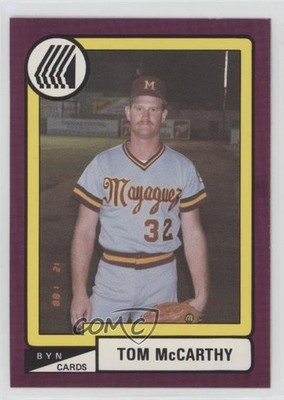 1988-89 BYN Puerto Rico Winter League Tom McCarthy #93 0b0