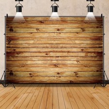 10x8ft Wood Backdrop Rustic Wooden Backdrop Wall Brown