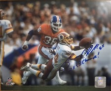 Gary Clark Washington Redskins Signed 8x10 Photo File Pic 