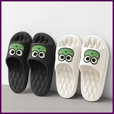 Summer Beach Anti-Slip Slides Soft Cartoon Frog Bathroom Flip Flops