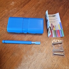 ARK's Z-Vibe Oral Stimulator for Speech Feeding with case