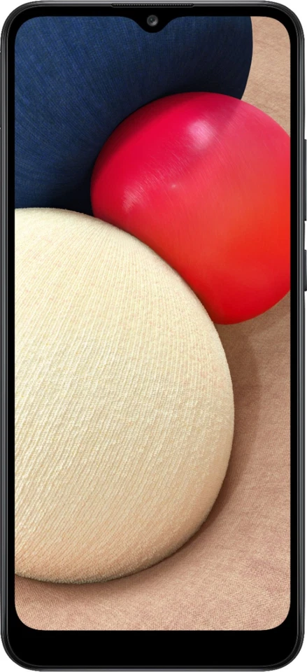 Teléfono celular prepago Samsung SMA025VZKVZPP Galaxy A02 con 32 GB de memoria, negro Foto 3 de 4