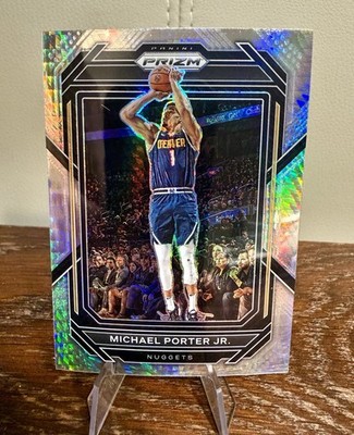 Panini Prizm 22-23 Michael Porter Jr. Nuggets #28 Hyper Prizm - NEW