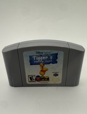 Tigger's Honey Hunt (Nintendo 64 N64, 2000) Authentic Cartridge Tested
