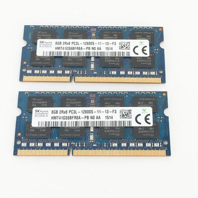 SK Hynix Laptop RAM PC3L 12800 DDR3L 1600Mhz SODIMM 4GB 8GB 16GB - Image 1 of 4