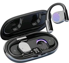 Open Ear Headphones Wireless Bluetooth, AI Translation Earbuds Real Time