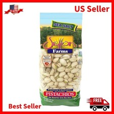 Dry Roasted Salted California Pistachios 1 Pound Non-GMO Gluten-Free Snack Pk