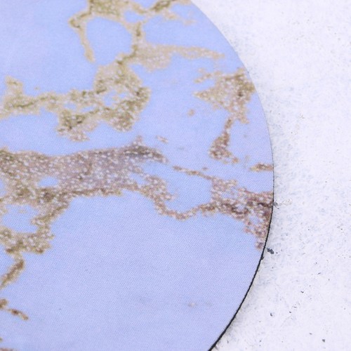 Mouse Pad Marble Mousepad Prints Round Artistic Comfortable Rubber Base Mouse - 第 8/12 張圖片