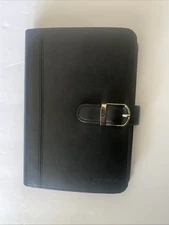 At A Glance Planner Organizer Block Leather Business Office Address Book Notepad