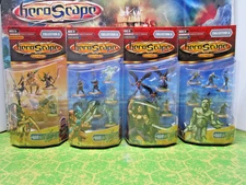 Heroscape Wave 6 Dawn of Darkness NIB Complete all 4 Boosters - See Pictures