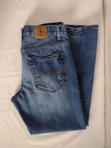 Aeropostale Benton Original Bootcut Medium Wash Jeans Herren 34×32