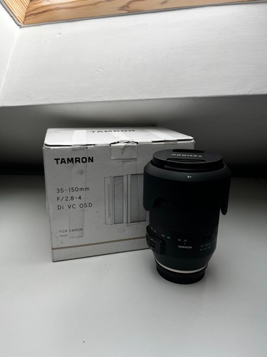 Lente Tamron 35-150 mm f2,8-4 Di VC OSD para montaje Canon EF en caja