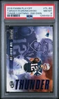 2016 PANINI PLAYOFF THUNDER & LIGHTNING ROB GRONKOWSKI/TOM BRADY 30/49 PSA 8