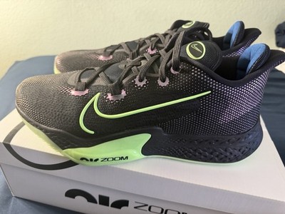 NEW Nike Air Zoom BB NXT Black Electric Green Basketball Shoes Size 14 CK5707