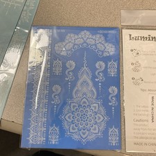 White Henna Temporary Tattoos By Luminous Tattoo
