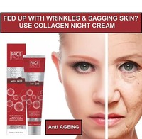 Anti Ageing Q10 Face Lift Cream Anti Wrinkle, Plumper Skin Firming Filler 50ml
