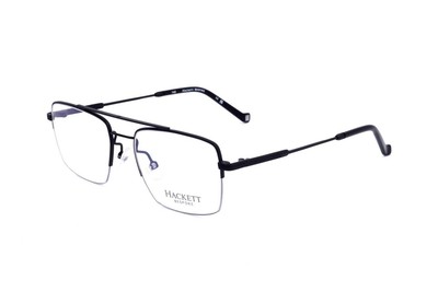 Hackett Bespoke HEB275  BLACK/GUN 51/18/140 MAN Eyewear Frame
