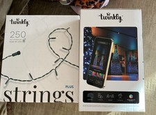 2 Sets Twinkly App Control String Light Plus 250 Multicolor RGB W LED Lights 82  