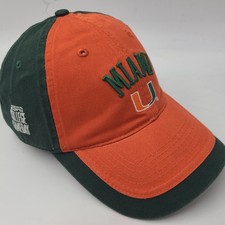 Vintage Miami Hurricanes Hat Adjustable Drew Pearson NCAA ESPN College Gameday