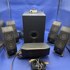 Logitech X-540 5.1 Surround Sound Speaker System w/ Subwoofer Control Pod
