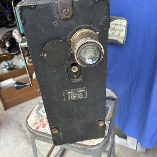Antique Rare 1918 American Spectoscope Silent  Movie Projector HandCrank