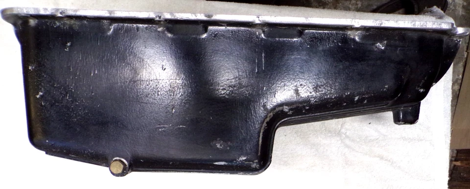 Sartén de aceite Big Block Mercruiser/Chevy 366 396 402 427 454 502 GM aluminio 47552 Foto 4 de 4