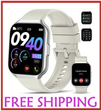 2025 Smart Watch For Men/Women, Waterproof Smartwatch Bluetooth iPhone Samsung