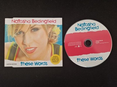 Natasha Bedingfield - These Words - CD Single - 2 Tracks - (No Case) (N4)
