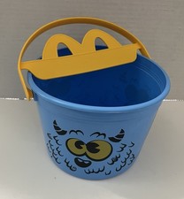 2024 McDonald  s Halloween Boo Bucket   Blue Monster   Must See 