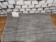 Hotel Collection 100 Cotton Bath Rug, 22" x 36" Blue grey