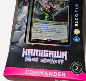 mtg buckle up commander deck Amazon.com: Magic: The Gathering Kamigawa: Neon Dynasty Commander Deck –  Upgrades Unleashed (Red-Green) : Toys & Games main image 0