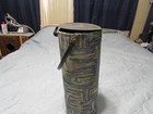vintage knitting needle or yarn cylinder case, plus knitting needles , crocet — photo 5