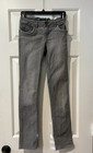 Levis Size 14 Reg Girls Skinny Light Gray Denim -  Adjustable Waist Comfortable! — photo 4