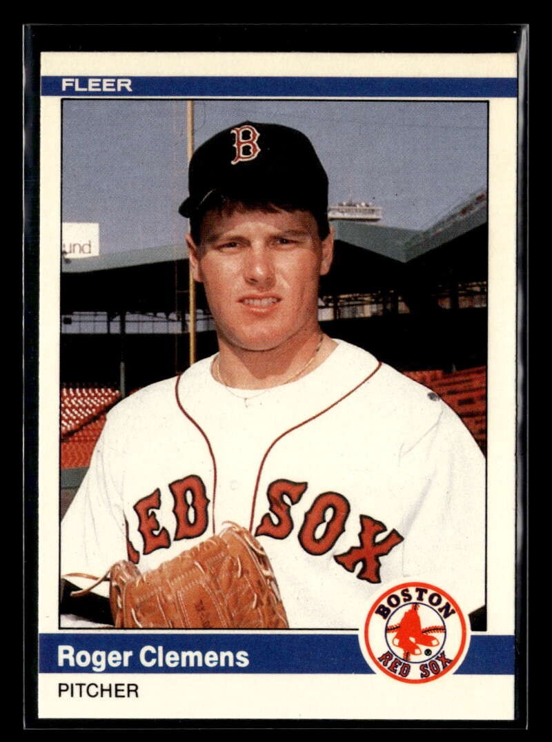 1984 Fleer Update Roger Clemens #U-27 Rookie Boston Red Sox RC NM SE2735