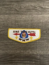 AINA TOPA HUTSI  OA Lodge 60 FLAP - Boy Scout BSA Patch