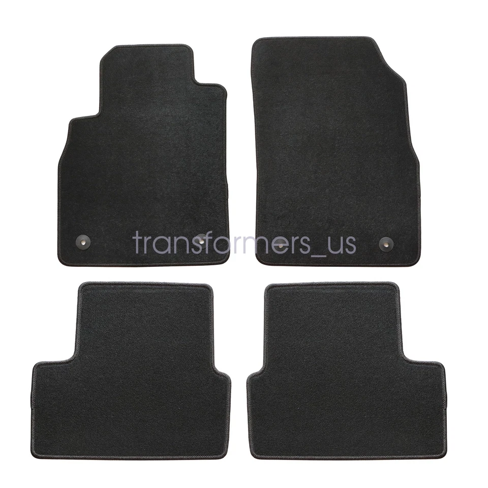 Tapetes de assoalho de veludo de substituição dianteiros e traseiros 2008-2016 para Chevrolet Cruze - Imagem 4 de 4