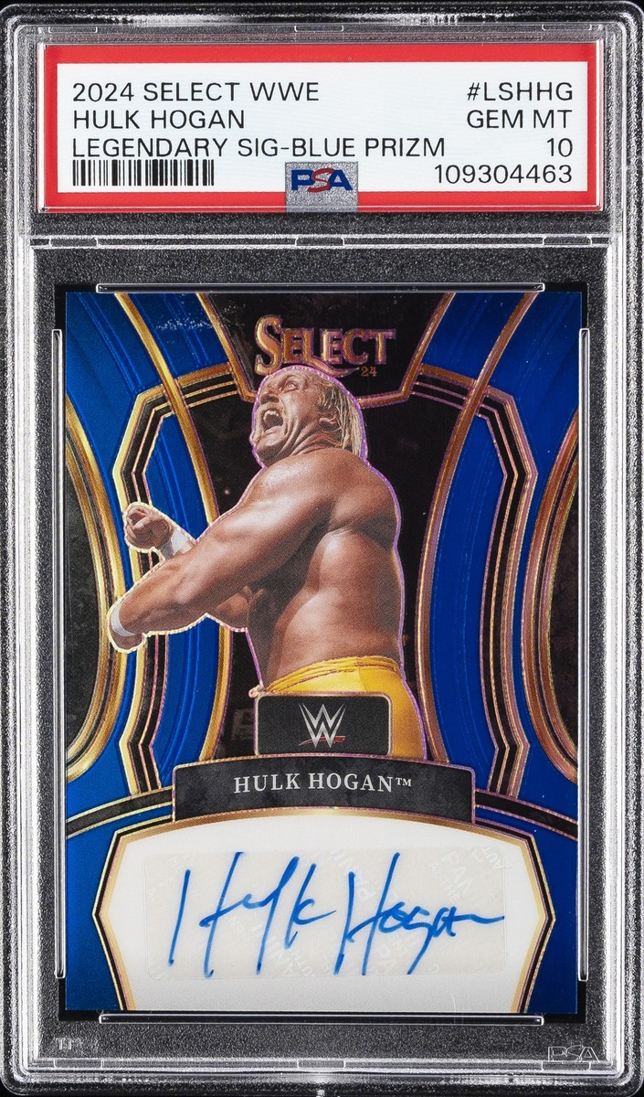 2024 Panini Select WWE - Legendary Signatures Hulk Hogan #LS