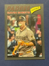 Gavin Sheets ~ 2026 Topps Heritage GREEN VERSION #127 San Diego Padres