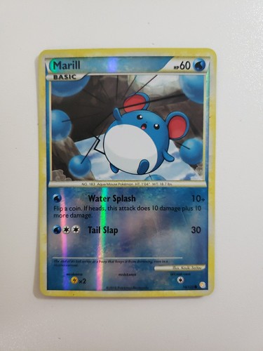Marill 74/123 Heartgold & Soulsilver Reverse Holo (Pokémon TGC) HP