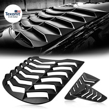 2015-2023 Rear Side Window Louvers Windshield Sun Shade Cover Lambo Style Matte