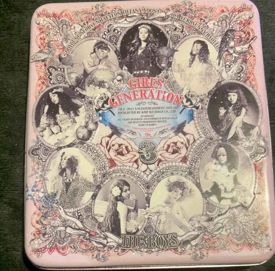 Girls' Generation SNSD the Boys CD Album Collector's Edition Band Photo Card Foto 2 de 4