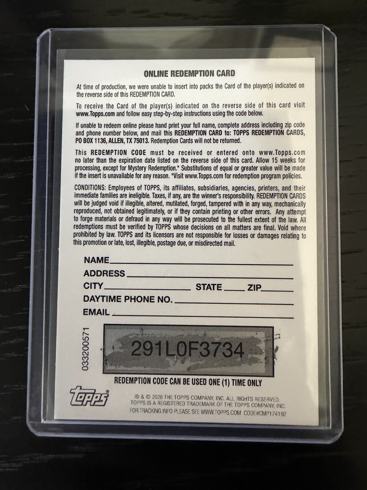 2026 UFC Stadium Club GOLD Parallel Conor McGregor 3/50 AUTO CARD view 4