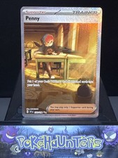 Pokemon Card Penny 252/198 Scarlet & Violet Special Illustration Rare Near Mint