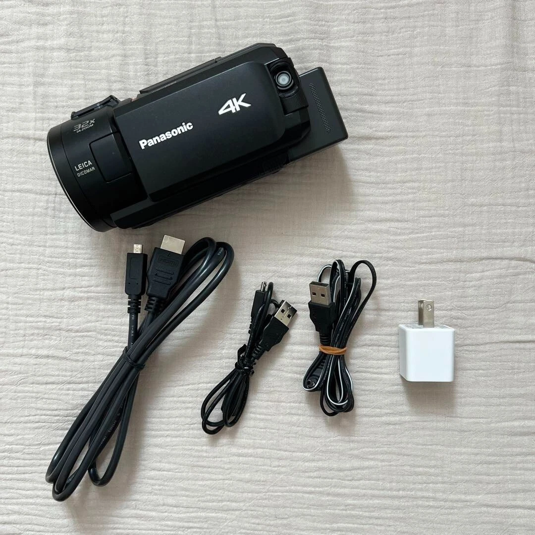 PANASONIC Digital 4K Camcorder HC-WX1M Black used