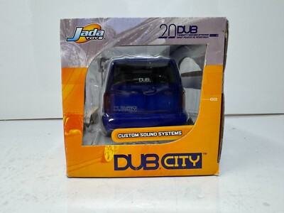 Jada Dub City 2001 Chevy Astro Van Blue 1:24 Diecast KMC Wheels 20